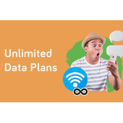 KHÔNG GIỚI HẠN DATA - (mạng AU) - Unlimited Gb/tháng = chỉ 4650JPY/tháng